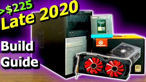 Dell Optiplex Gaming Pc Build Late 2020 Guide Benchmarks For Under 225 Youtube