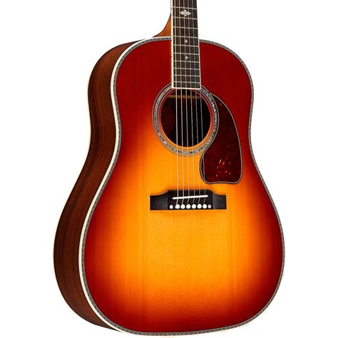 Gibson J 45 Deluxe Rosewood Acoustic Electric Guitar Rosewood Burst