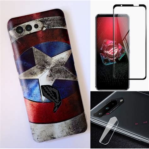 Case Personalizada Premium Asus Rog Phone Ou S Pel Cula De Vidro