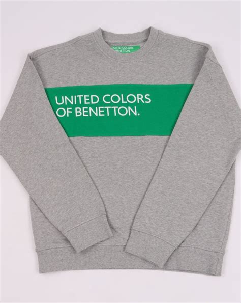 Benetton United Colours Sweatshirt Grey S Casual Classics