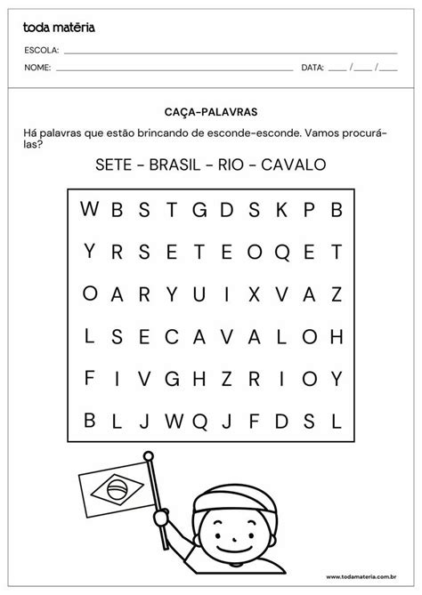 Atividades Sobre Independ Ncia Do Brasil Para Educa O Infantil