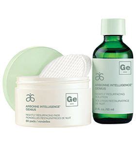 Arbonne Intellegence Nightly Resurfacing Pads & Solution Anti Aging Skin Products, Anti Aging ...