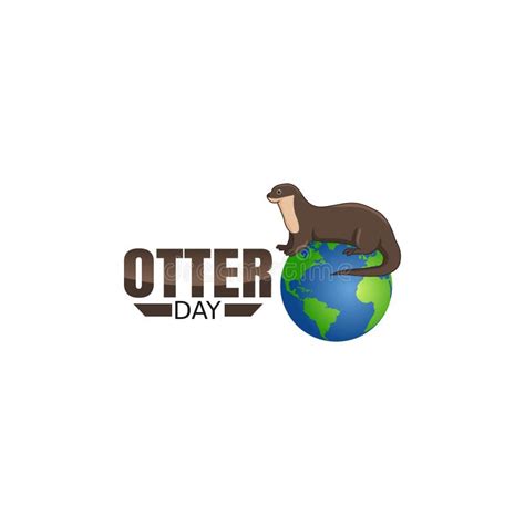 Vector Graphic of World Otter Day Good for World Otter Day Celebration ...