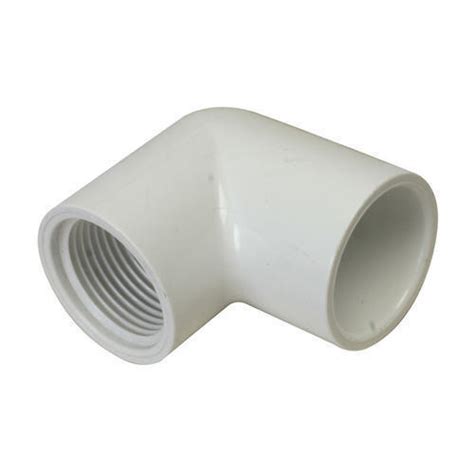 Round Leak Proof Light Weight White Pvc Pipe Elbow At Best Price In