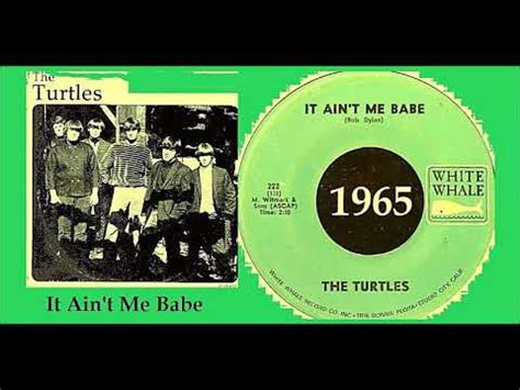 The Turtles It Ain T Me Babe Vinyl YouTube