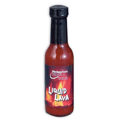 Custom Liquid Lava Gourmet Hot Sauce