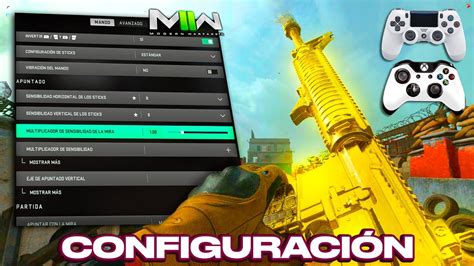 La NUEVA MEJOR CONFIGURACIÓN para WARZONE 2 y MODERN WARFARE 2 en