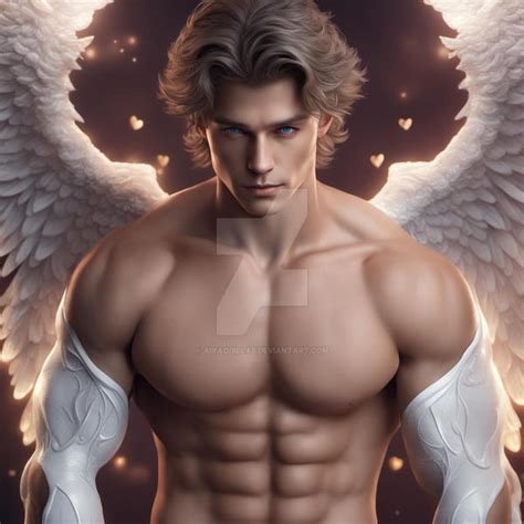 Handsome Male Angel By Aiyaoibllab On Deviantart