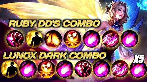 Ruby Dd S Lunox Best Combo Dark Combo Lunox Tutorial Mobile