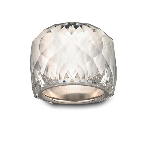 Lyst Swarovski Nirvana Ring In Metallic