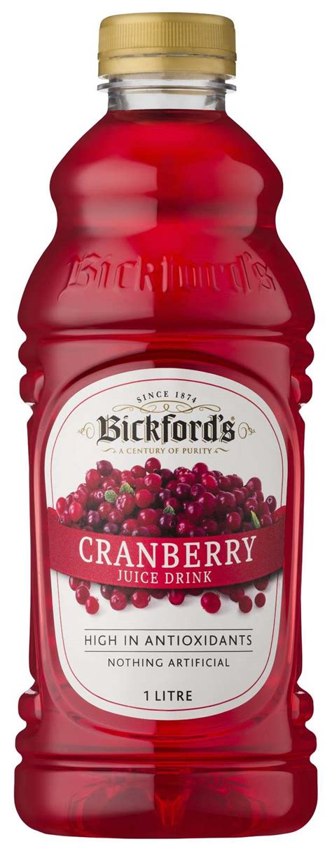 Bickfords Premium Juice Cranberry 1l At Mighty Ape Nz