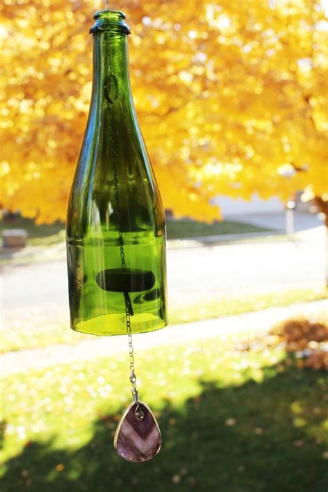 Diy Wine Bottle Wind Chime