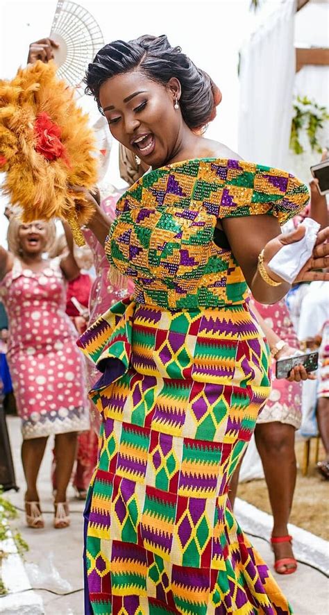 African Traditional Wedding Attire African Clothing Kente Styles