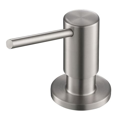 Kraus Stainless Steel 17 Oz Capacity Deck Mount Soap And Lotion Dispenser In The Soap And Lotion