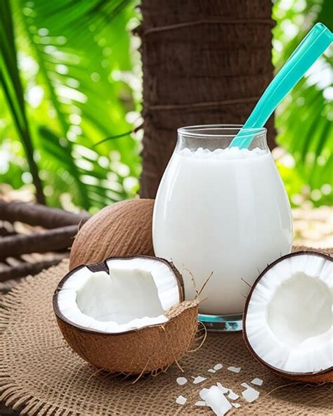 Premium Photo Natural Healthy Fresh Coconut Water Featuring