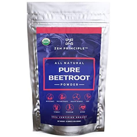 1 Lb Premium Organic Beetroot Powder 100 Usda Certified