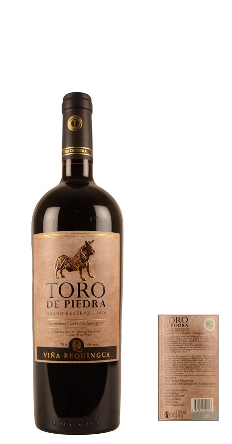 2020 Toro de Piedra Viña Requingua Carmenère Cabernet Sauvignon