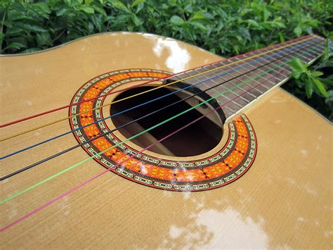 Colourful Classical Guitar Strings by Alice - Strings On Guitar – Buy Colourful Guitar Strings ...