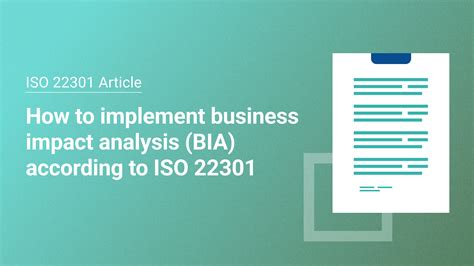 Iso Business Continuity Advisera