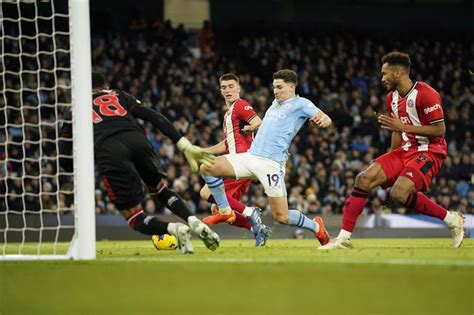 Man City Defeat Sheffield United Move Closer To Epl Leaders Liverpool