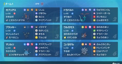 【ポケモンsv】シーズン1最終482位【シングル】｜がや