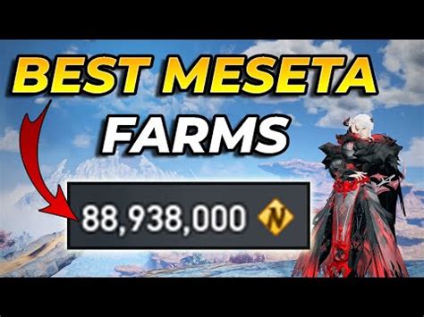 PSO2 NGS Best Meseta Farms To Make MILLIONS YouTube