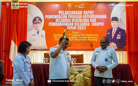 Dppkb Gelar Rapat Pengendalian Program Kkbpk 2023 Pemerintah Kota Ambon