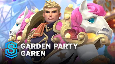 Garden Party Garen Wild Rift Skin Spotlight Youtube