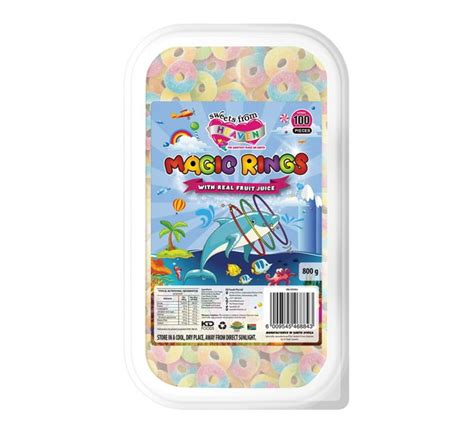 Someones In A Makro Sweets From Heaven Gums Or Jellies Tub Magic Rings
