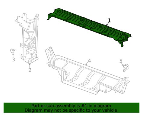 Gm Upper Radiator Air Baffle Gm Gmpartsdirect