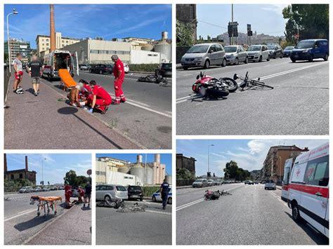 Imperia Scontro Bici Moto In Via De Sonnaz Ferito Un 87enne Sul