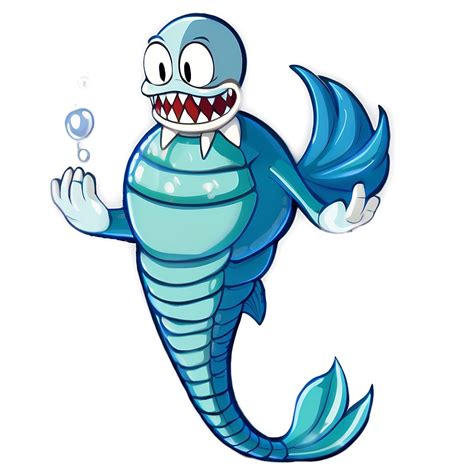 Download Cuphead Mermaid Boss Png 55