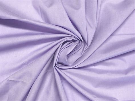 Plain Dye Polycotton Lilac