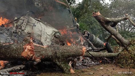 Military Helicopter Crashes In TN Senior Officials Including CDS Gen