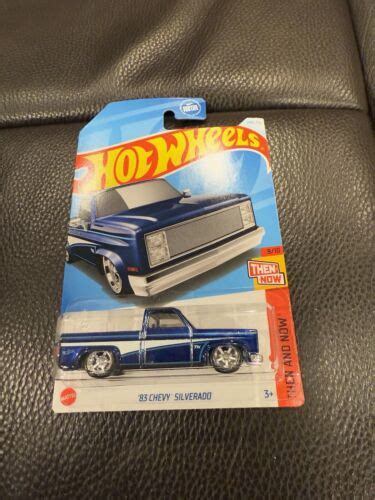 Hot Wheels ‘83 Chevy Silverado Super Treasure Hunt Sth 2024 Q Case Ebay