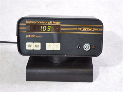 Wtw Microprocessor Ph Meter Gemini Bv