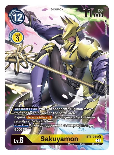 SAKUYAMON DIGIMON CARD META