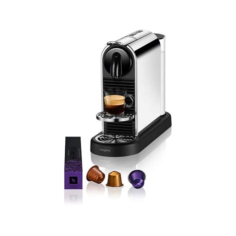 Machine à café Nespresso Magimix Citiz Milk Platinum Chrome 11716