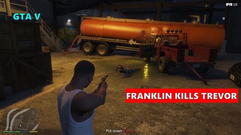 Gta Gameplay Ultra Realistic Graphics Franklin Kills Trevor P