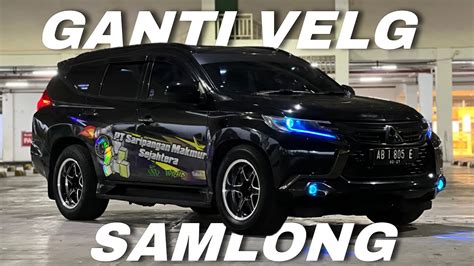 PASANG VELG JF MODEL SAMLONG DI PAJERO DAKAR ANPS YouTube