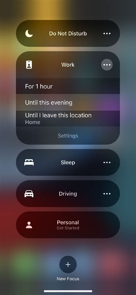 How To Set Up And Use Focus Modes In Ios 15