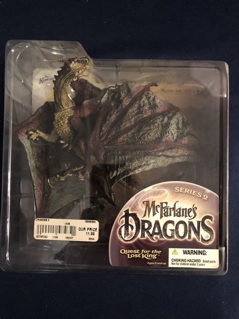 Mcfarlane S Dragons Quest For The Lost King Series Komodo Dragon Clan