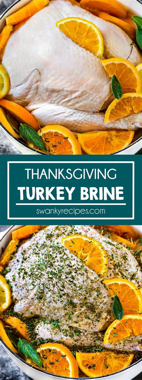 Easy Wet Brine Turkey Recipe Swanky Recipes