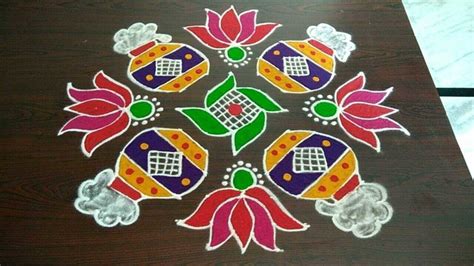 Latest Simple Makar Sankranthi Kolam Designs Patterns 2022 Easy