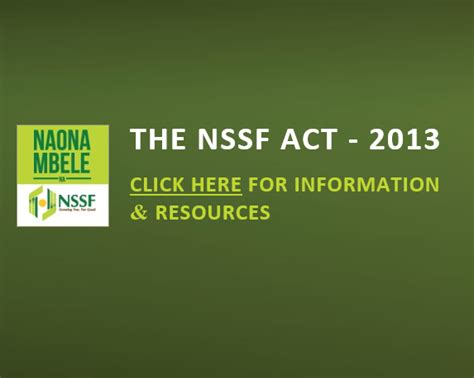 NSSF Kenya » Growing you for good