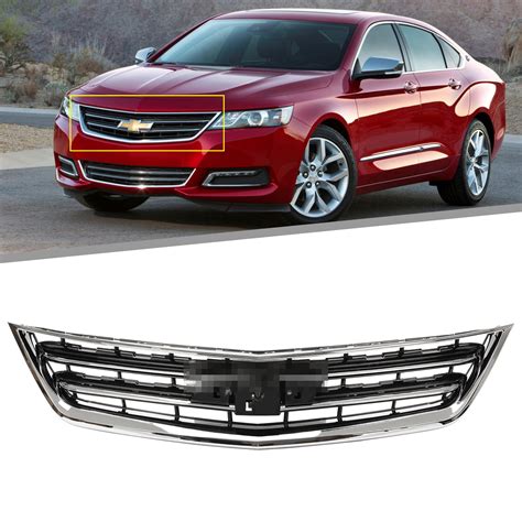 Car Front Bumper Grille For Chevrolet Impala 2014 2015 2016 2017 2018 2019 2020 Racing Grill