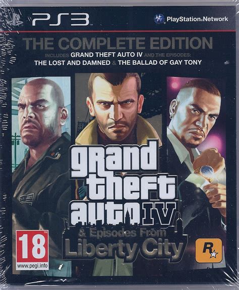 Amazon Grand Theft Auto IV Complete Edition PS3 Video Games