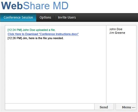 WebShare | Med DataLink