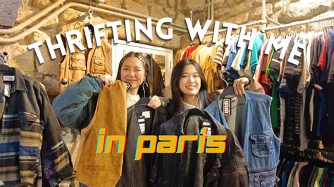 Come Thrifting With Me In Paris Try On Haul YouTube