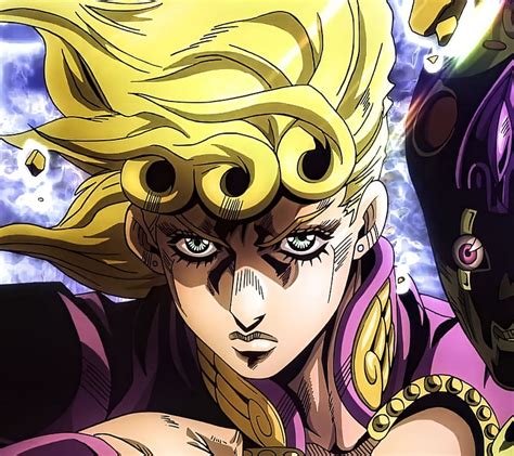 Anime Jojos Bizarre Adventure Giorno Giovanna Jojos Bizarre